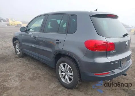 2012 Volkswagen Tiguan Le from USA, damaged, VIN WVGAV7AX8CW086343